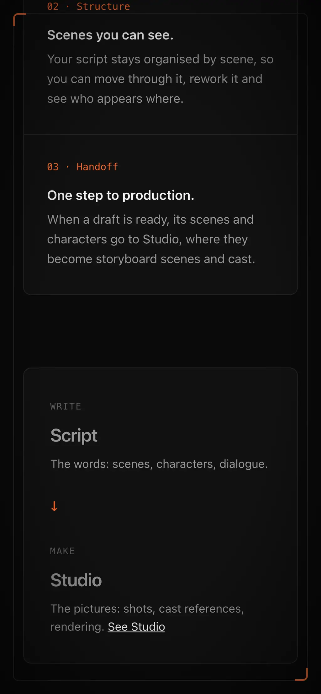 Script by Insurrect Rebellion website on a phone, screen 3